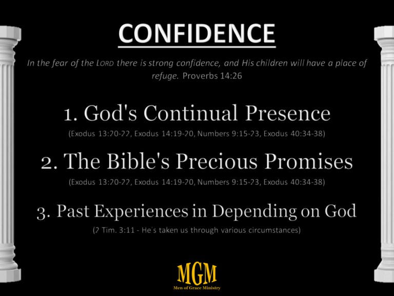 Confidence: In the Lord | New Berean Baptist Church